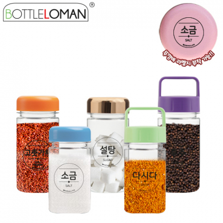[보틀로만] 마칼란 트라이탄 양념통 세트(메탈 5P) #2