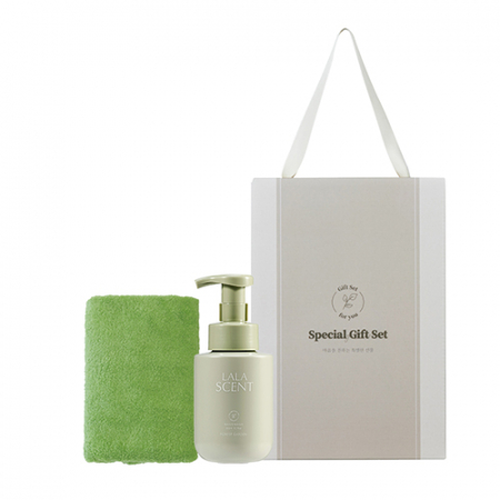 데일리 5색 수건 170g 코마사 + 비건 퍼퓸 핸드워시 마음1호 2p 선물세트 #2
