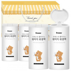 프레스코 뽑아쓰는 원터치 위생백세트10호(4종)