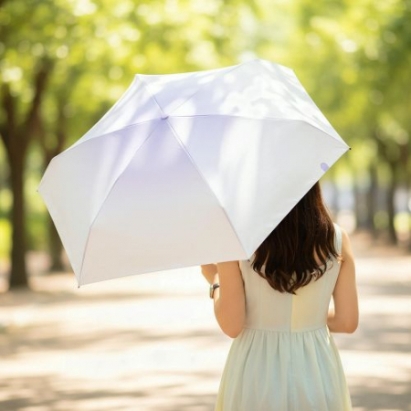 시크론 미니 투톤 그라데이션 초경량 6단 6K 자외선차단 양우산 UPF50+ #6