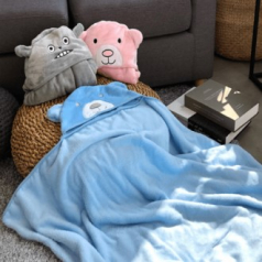 캐릭터후드담요 망토담요 무릎담요 보온담요