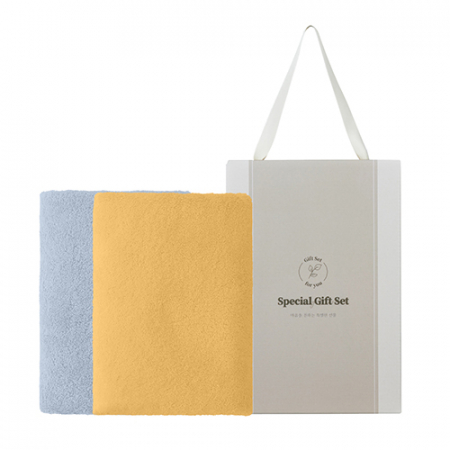 데일리 5색 수건 170g 코마사 2p 마음1호 선물세트 #2