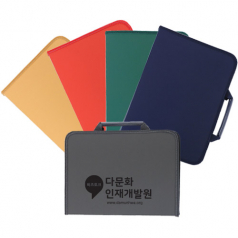 빈티지 지퍼화일 손잡이 5cm/실크인쇄