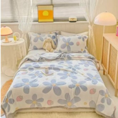 아기자기 파스텔 극세사 대형담요 200*150