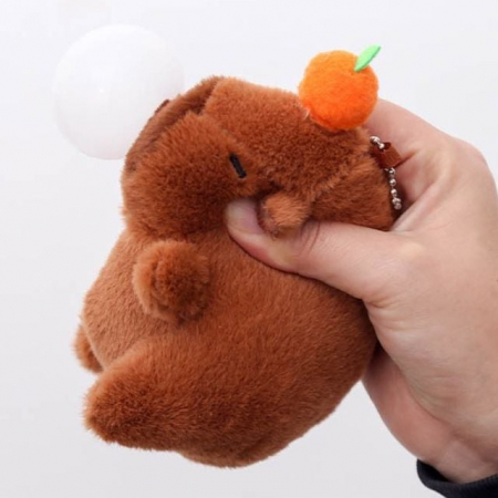 귀여운 카피바라 인형 개성있는 패션 악세사리 키링 #2
