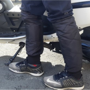 국산 오토바이 방한 다리토시/ 깔깔이 발토시