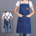 작은이미지: 프리미엄 생활방수 캔버스 앞치마 O071 #2