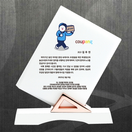 임명 감사 재퇴직기념패 DS12-19-2 #2