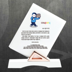 임명 감사 재퇴직기념패 DS12-19-2