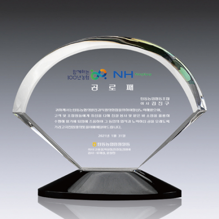 크리스탈 상패 SD14) 026-7 #3