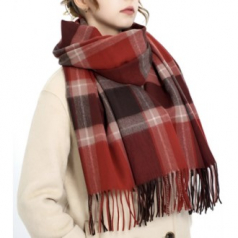 체크목도리 목도리 머플러 크리스마스목도리