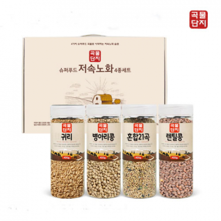 슈퍼푸드 저속노화 곡물4종세트 #2