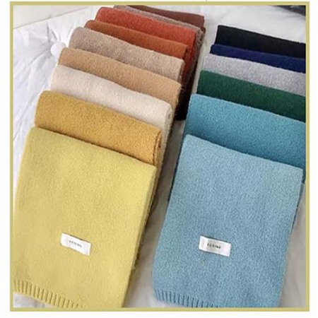 남녀공용 심플 니트 목도리 #2