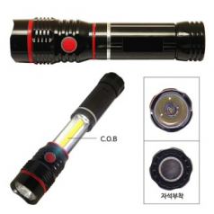 원형 다기능 C.O.B 후레쉬