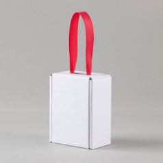 인기 박스 G형 끈손잡이 선물상자 화이트(가로 10~30cm)