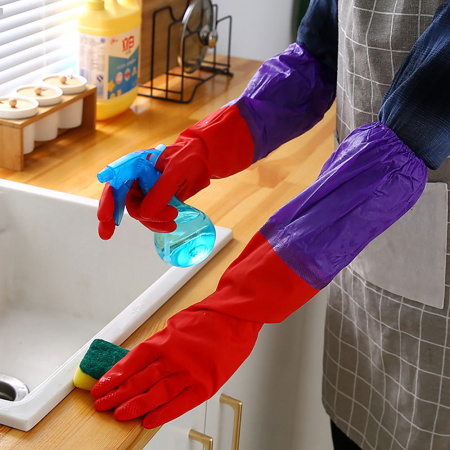 프리미엄 기모 고무장갑 #7