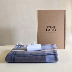 센트라도 패턴 담요+주노 도킹형 보조배터리 세트