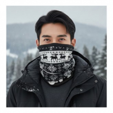 눈꽃넥워머 방한넥워머 겨울넥워머