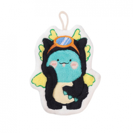 ZA555 [커스텀굿즈] 풀오버인쇄 깜직한 캐릭터 모양 제작 극세사 핸드타울 (박스제작가능) #2