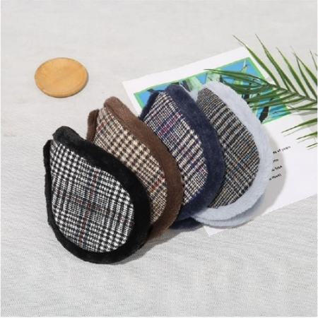 마하 밴드 체크 귀마개 #2