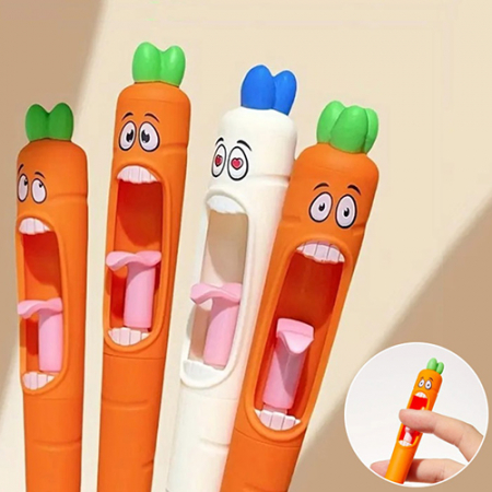 기절초풍캐럿펜(초저점도니들심)(당근볼펜) #2