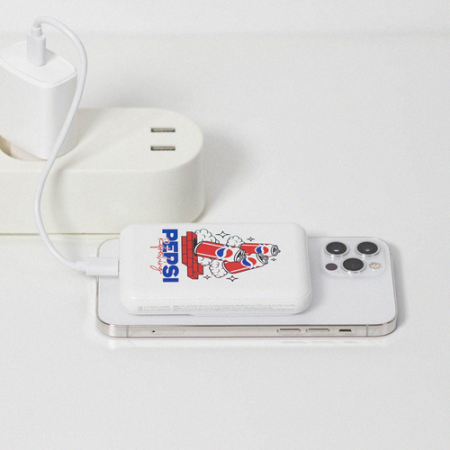 펩시 15W 고속 무선 충전 맥세이프 보조배터리 5000mAh #7