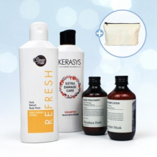 애경 캐라시스 샴푸+바디워시+Nard 트리트먼트+바디로션