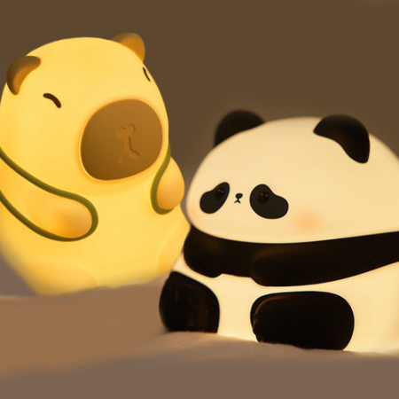 LAAON 터치식 캐릭터 실리콘 무드등 카피바라 팬더 #2