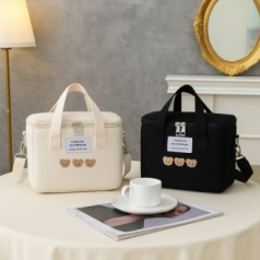 온스 쿨&핫 곰 세마리 숄더 보온보냉백