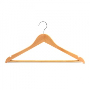 논슬립 나무 원목 옷걸이 양복 매장 옷걸이