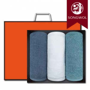 송월타올 항균 150g (30수/40*80cm) 3매입 선물세트(박스+쇼핑백 포함)
