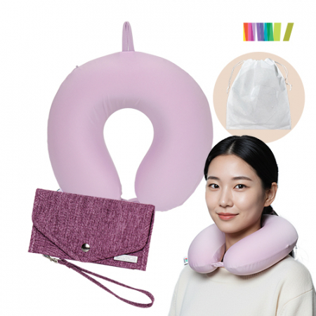 (포그넥목배개+여권파우치) 세트 #4