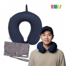 (포그넥목배개+여권파우치) 세트