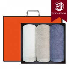 송월타올 샹떼 160g (40수/40*80cm) 3매입 선물세트(박스+쇼핑백 포함)