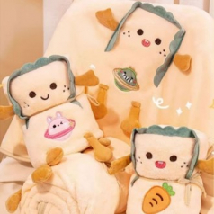 큐티 캐릭터  대형 포근 담요