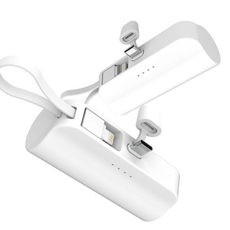 애니클리어 휴대용 도킹형 듀얼 미니보조배터리 5000mAh #3