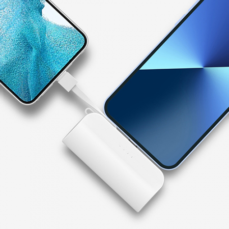 애니클리어 휴대용 도킹형 듀얼 미니보조배터리 5000mAh #4