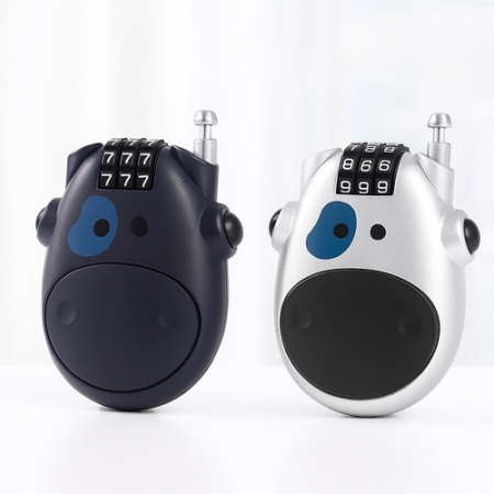 온스 얼룩소 도난방지 와이어 번호 자물쇠 #2