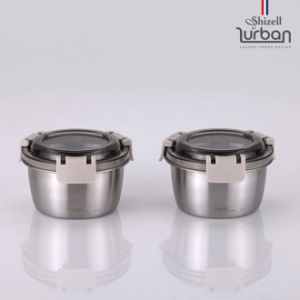 쉬젤 러반 슈퍼클린찬통 원형2종세트 (350ml*2EA)