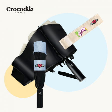 크로커다일 3단 사랑엔젤샷 리버스 거꾸로 암막 완전 자동 우산 #2