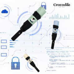 크로커다일 3단 알리미 리버스 거꾸로 암막 완전 자동 우산