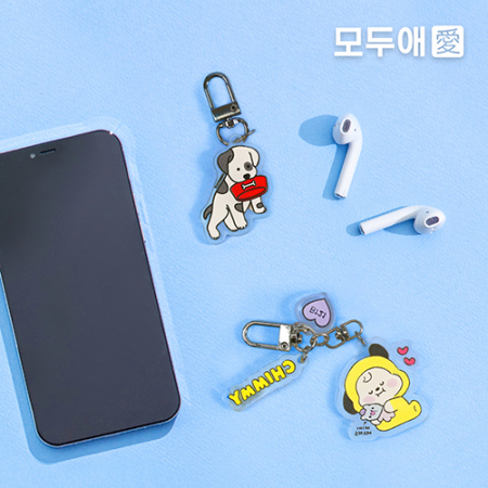 모두애 아크릴 키링 굿즈 - 양면 컬러인쇄 4T #4