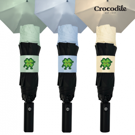 크로커다일 3단 행운클로버 리버스 거꾸로 암막 완전 자동 우산 #3
