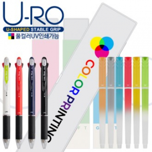 유로멀티4in1 볼펜샤프 플 러 피 형광펜세트