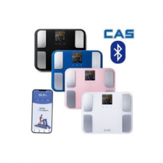 카스 CAS 와이드 컬러 디스플레이 블루투스 체지방  고성능 스마트 체중계  BFA-S8(한글지원)
