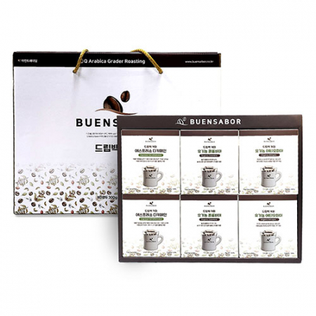 드립백 1BOX(5p) 6종 세트 콜롬비아원두 에피티오피아원두 #2