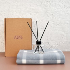 FINE 센트포유 디퓨저 120ml+패턴담요세트SB15
