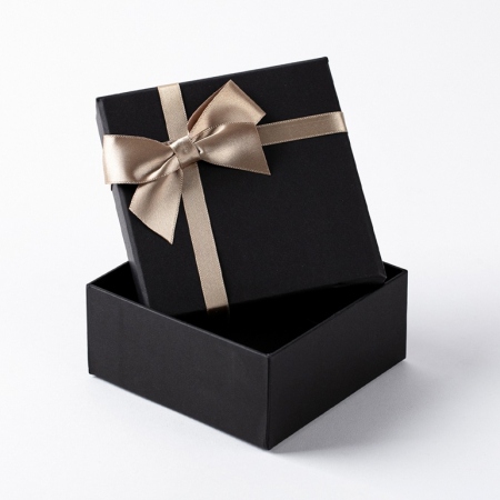 인기박스 골드리본 고급 싸바리 선물상자 블랙(가로 12~40cm) #2
