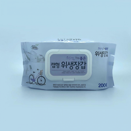 더 좋은 캡형 위생장갑 LD24*27 200매 #2