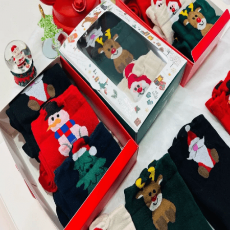 국내양말 크리스마스양말 세트 캐릭터양말 양말선물세트 #3